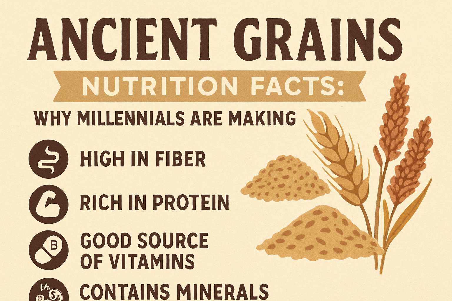 Ancient Grains Nutrition Facts: Why Millennials Are Making the Switch