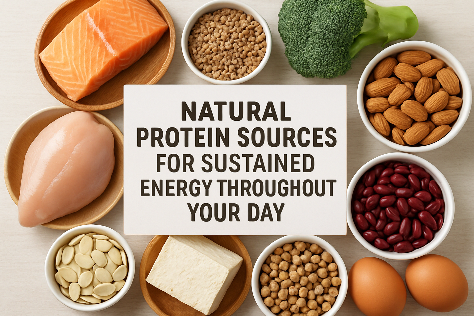 Natural Protein Sources for Sustained Energy Throughout Your Day